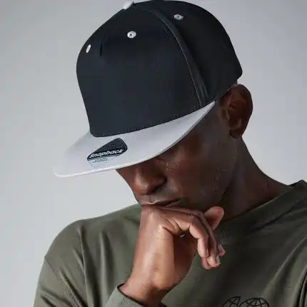 5-Panel Contrast Snapback Cap