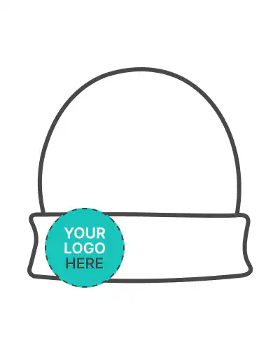 a logo of a beanie