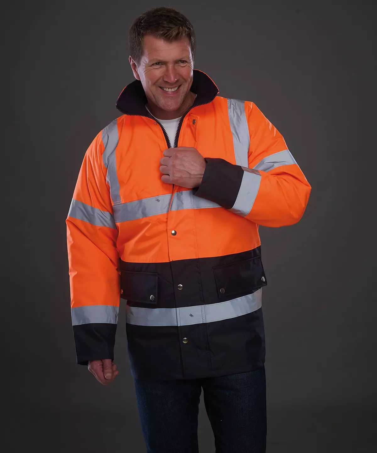 Hi-Vis Two-Tone Motorway Jacket Hi-Vis Two-Tone Motorway Jacket