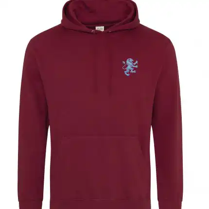 Burgundy hoody