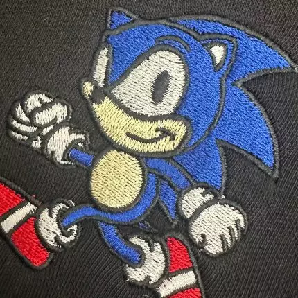 embroidered logo