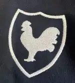embroidered spurs logo