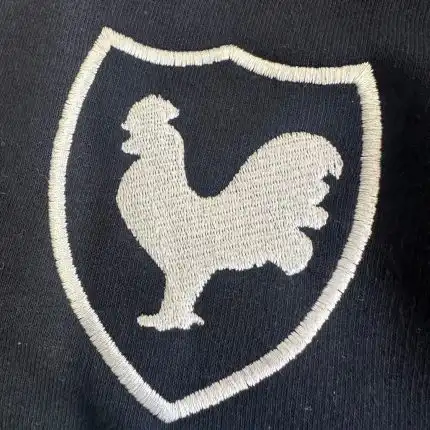 embroidered spurs logo
