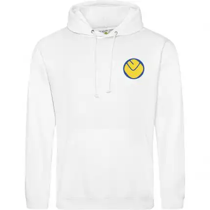 white hoodie on a white background