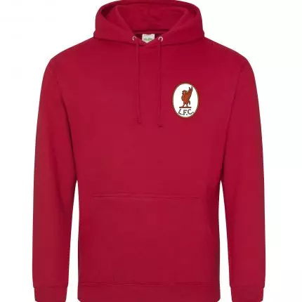 red hoody on a white background