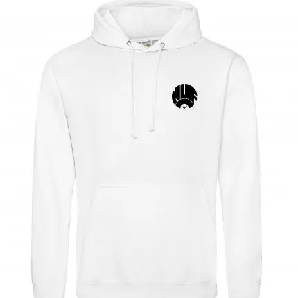 white hoody on a white background