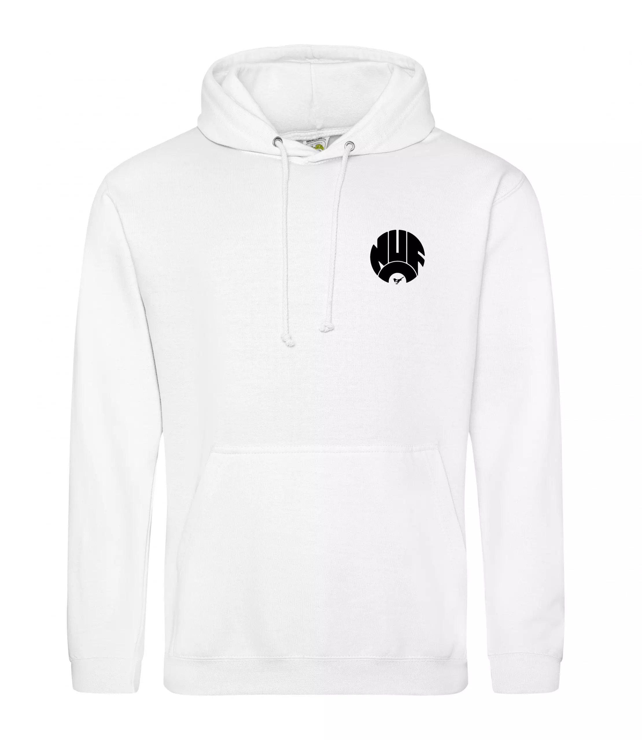 white hoody on a white background