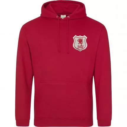 red hoody on a white background