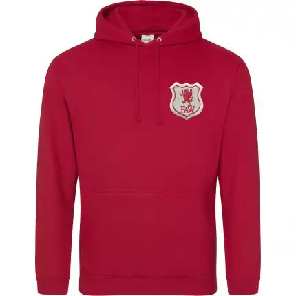 red hoody on a white background