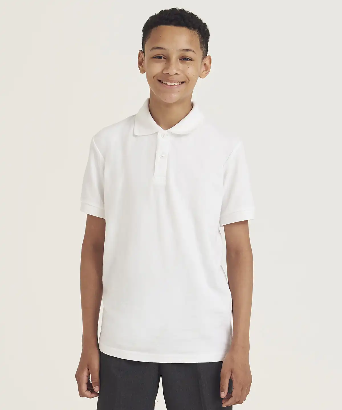 AC04J_LS00_2025.jpg Kids Academy Polo Shirt - Image 1